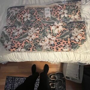 Tropical Floral Tote Bag